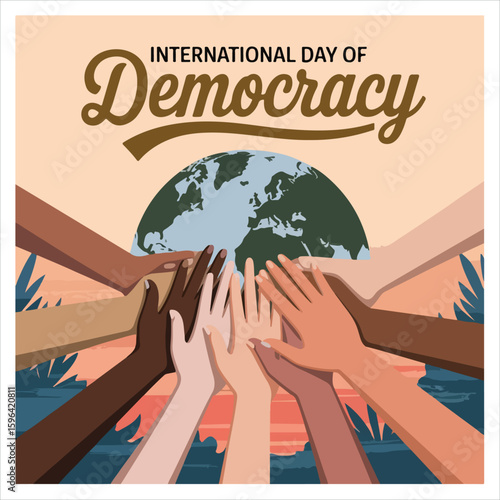 Promotes democratic values human rights freedom and participation in decision making processes