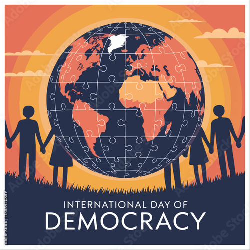 Promotes democratic values human rights freedom and participation in decision making processes