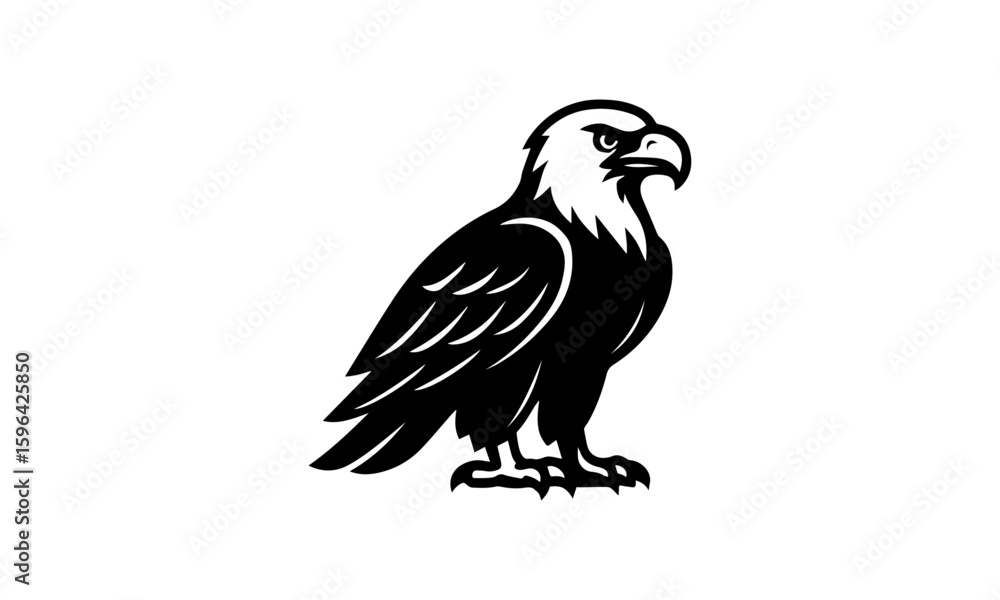Obraz premium Eagle vector illustration