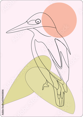 Bird on Branch 01 