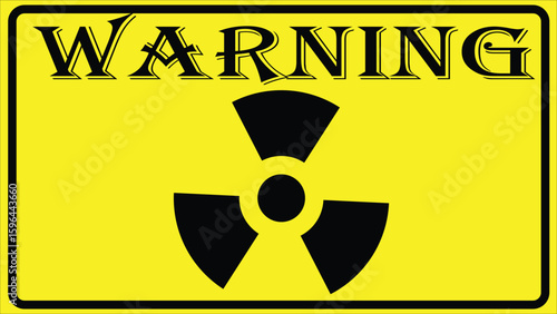 radiation warning sign
