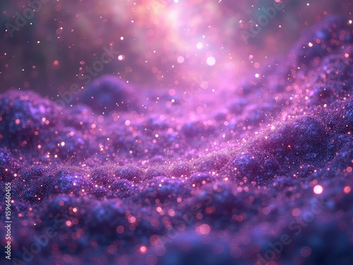 Wallpaper Mural abstract purple background with stars Torontodigital.ca