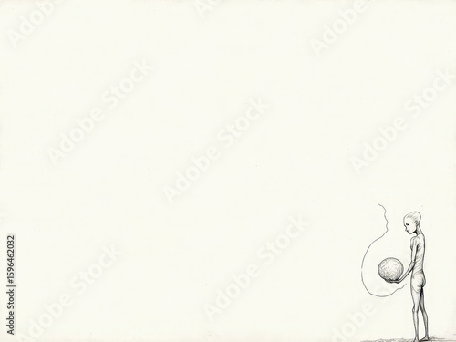 grunge background with floral ornament