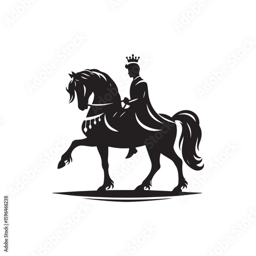 Prince with horse Vector (4).eps