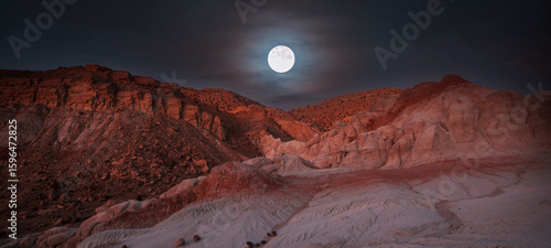 Utah landscapes at night