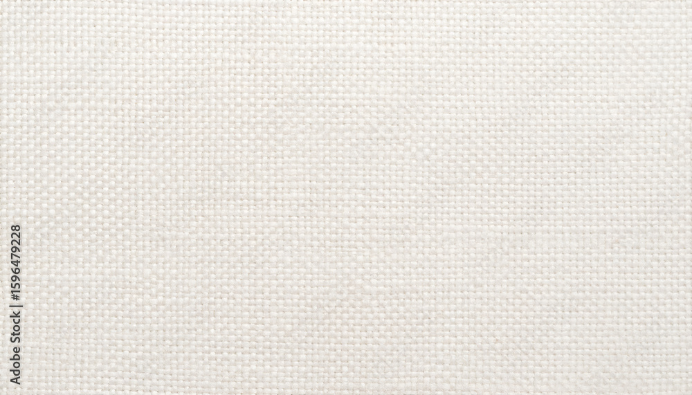 Fototapeta premium Natural fiber weave of canvas material in soft light.