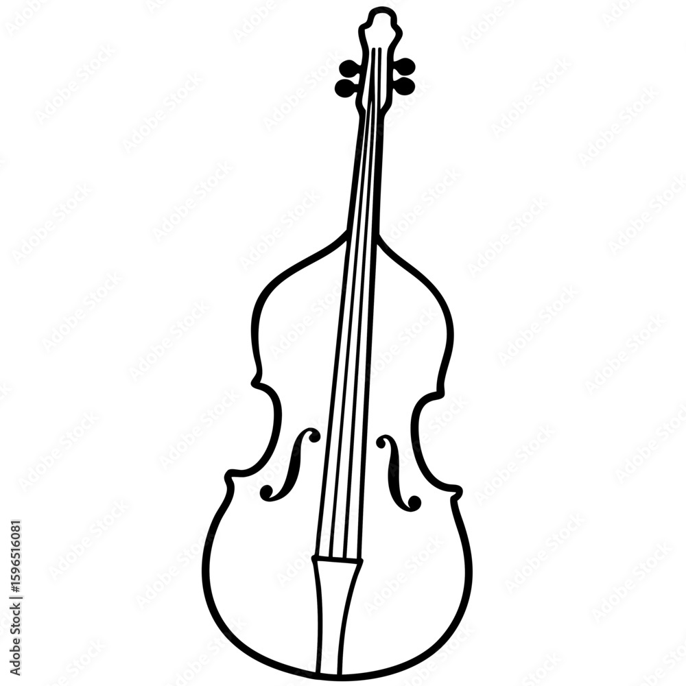 Fototapeta premium upright cello