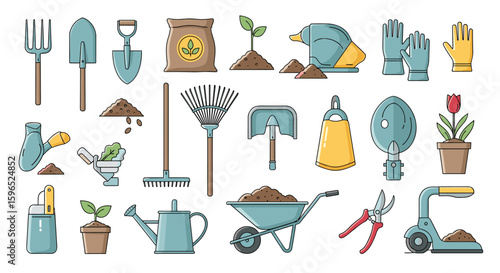 Essential tools and supplies for cultivating a flourishing garden outdoors