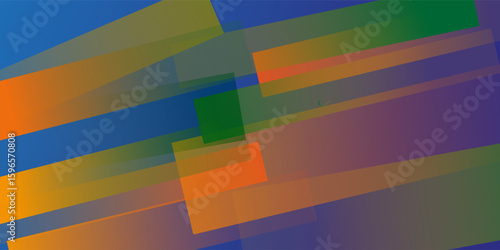 Abstract colorful gradient stripes banner background