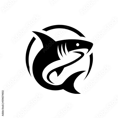 Shark Logo – Symbol of Speed, Precision, and Ocean Power