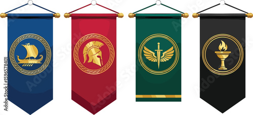Ancient Greek flags