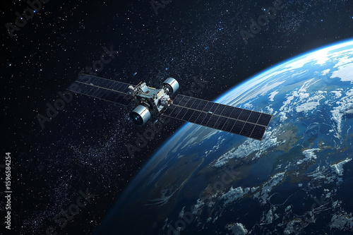 Beyond Earth: A Satellite's Journey Through the Cosmos
