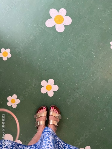 Standing on a Daisy Floor