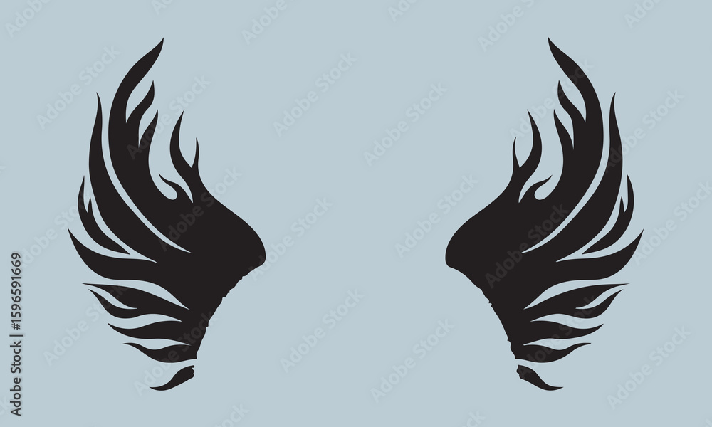 Obraz premium eagle tattoo design