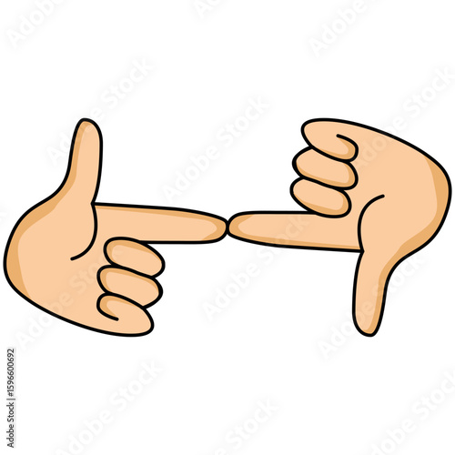 Pointing Fingers. Quarrels and accusations. Illustration