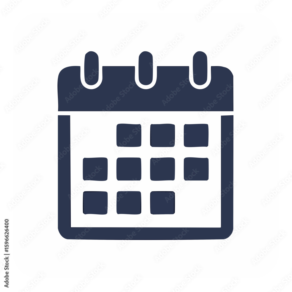 Appointment Calendar Icon Date Planning Schedule Management Meeting Organizer Isolated on White Appointment Calendar Icon Date Planning Schedule Management Meeting Organizer Isolated on White