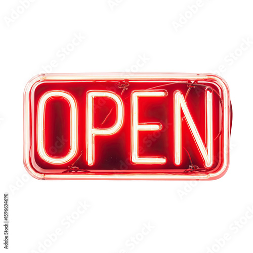 Illuminated Red Neon 