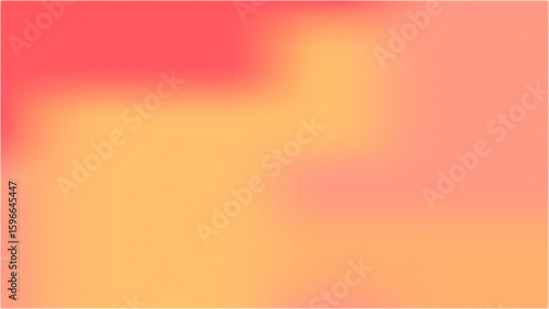 Soft gradient background of warm pink and yellow hues