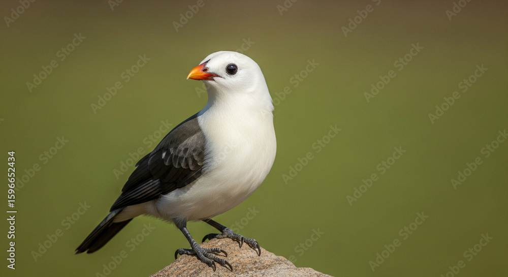 Fototapeta premium seagull on the rock