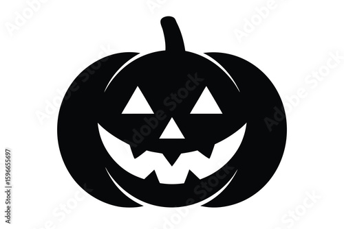 jack o  lantern pumpkin vector icon