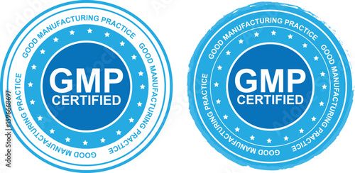 GMP Certified Icons for Safe Manufacturing and Quality Control