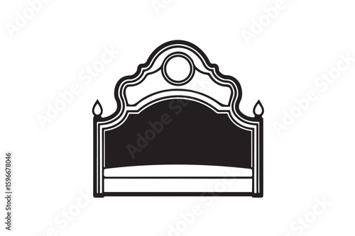 Headboard silhouette. (1)
