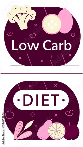 Low Carb Diet Poster