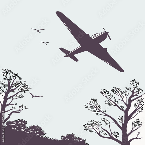Airplane Vector
