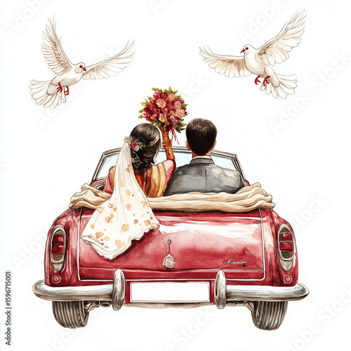 Indian Wedding Couple 