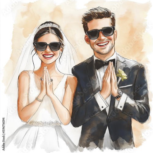 Indian Wedding Couple 