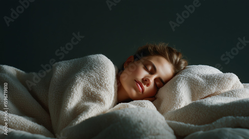 Optimizing sleep for wellness in a dark, cozy environment with relaxation techniques and good sleep practices