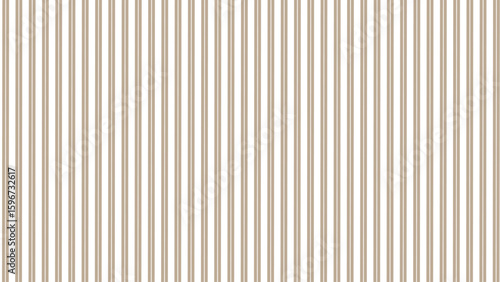 Brown and white vertical stripes background. Luxury line wallpaper. Vertical stylish stripes.