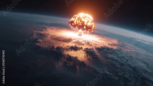Nuclear Explosion from Space