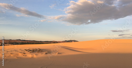 sand dunes in the desert