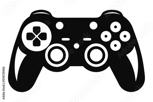 video game controller silhouette