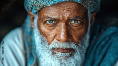 Portrait of a Wise Elder, Oman