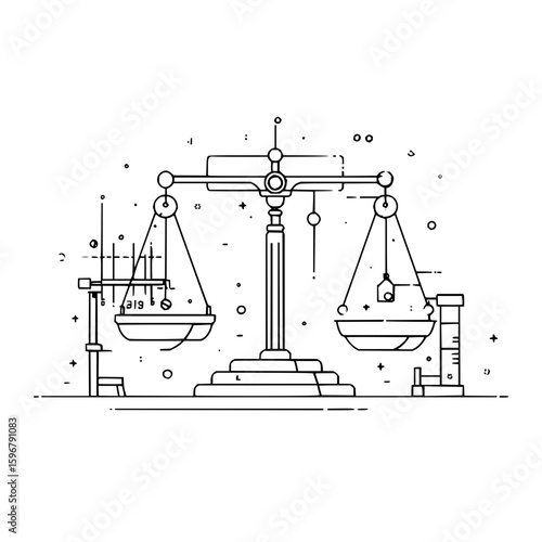 Abstract oval shape filled with wavy horizontal lines creating a textured and dynamic composition