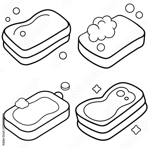 Soap Coloring Page – Bar of Soap Outline for Kids