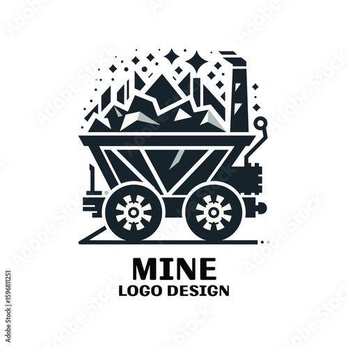 Mine Vector Logo Design 