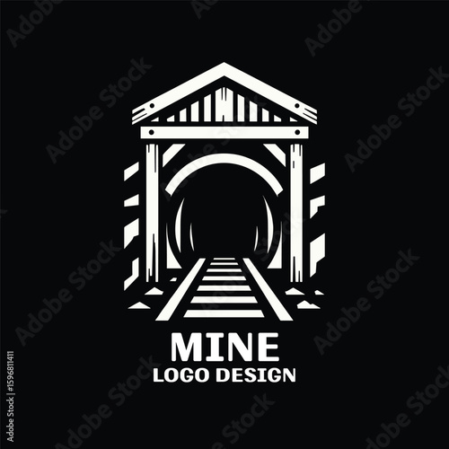 Mine Vector Logo Design 