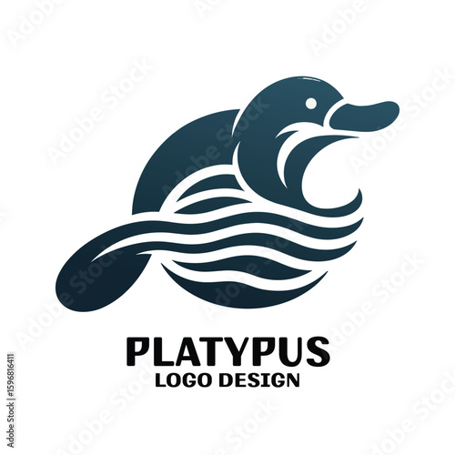 Platypus Vector Logo Design 