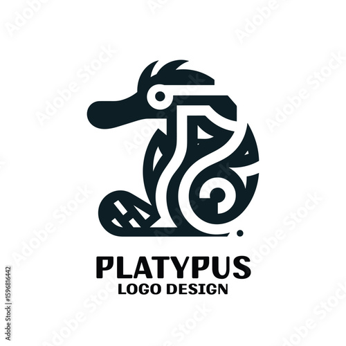 Platypus Vector Logo Design 