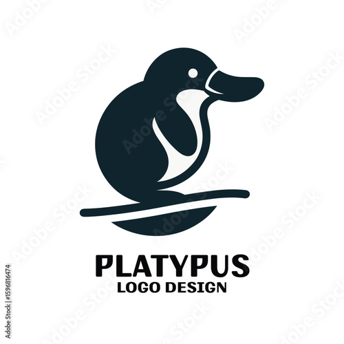 Platypus Vector Logo Design 