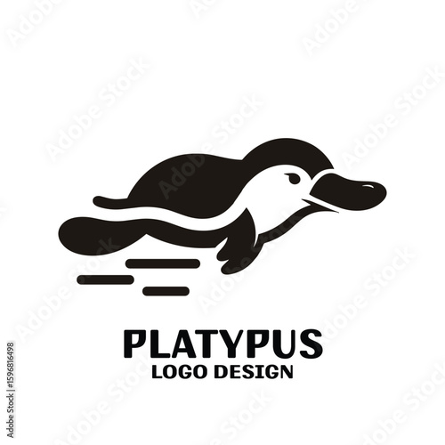Platypus Vector Logo Design 