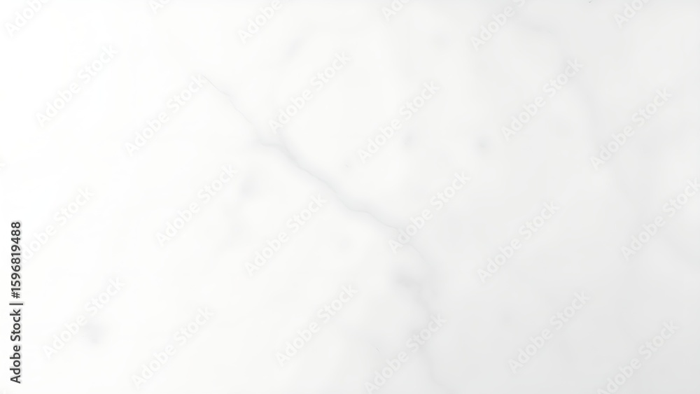 Obraz premium A smooth white marble surface with delicate veining, showcasing timeless elegance and refinement.