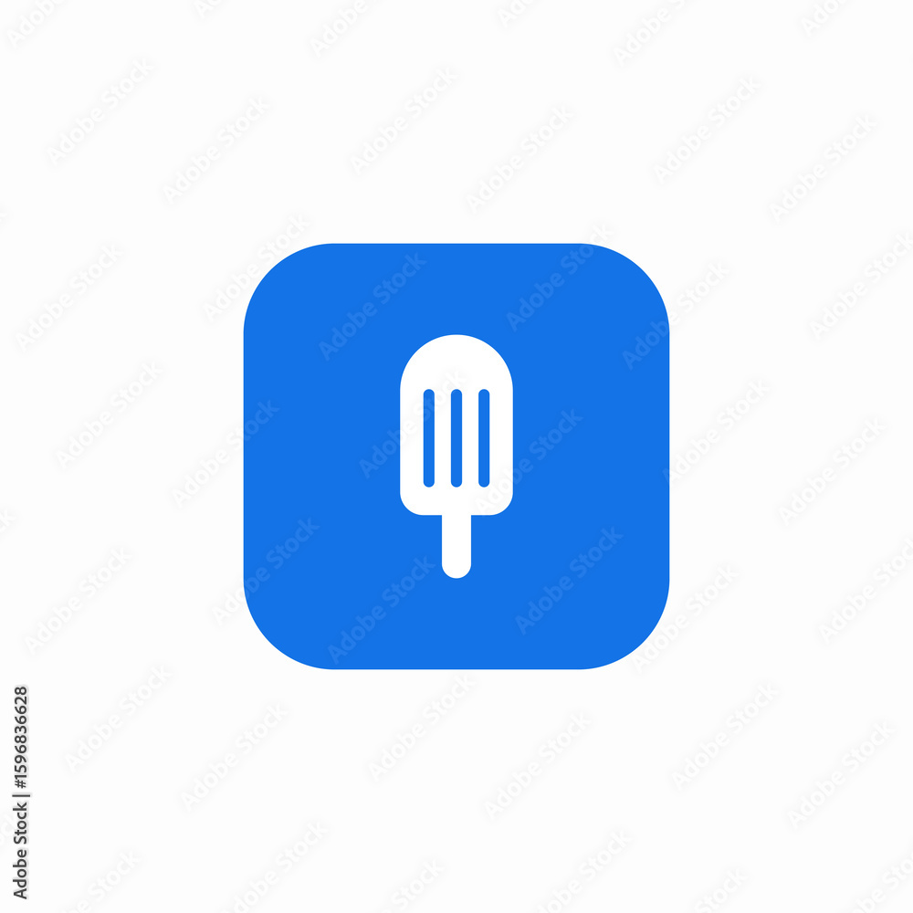 icecream stick icon sign vector icecream stick icon sign vector