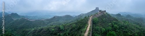 Great Wall of China panorama