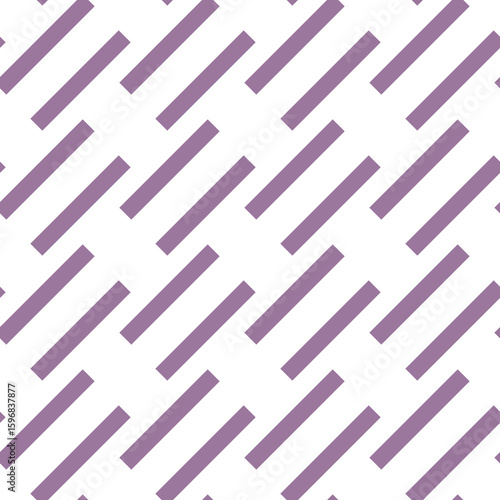 Seamless pattern of dashed lines. Vector illustration