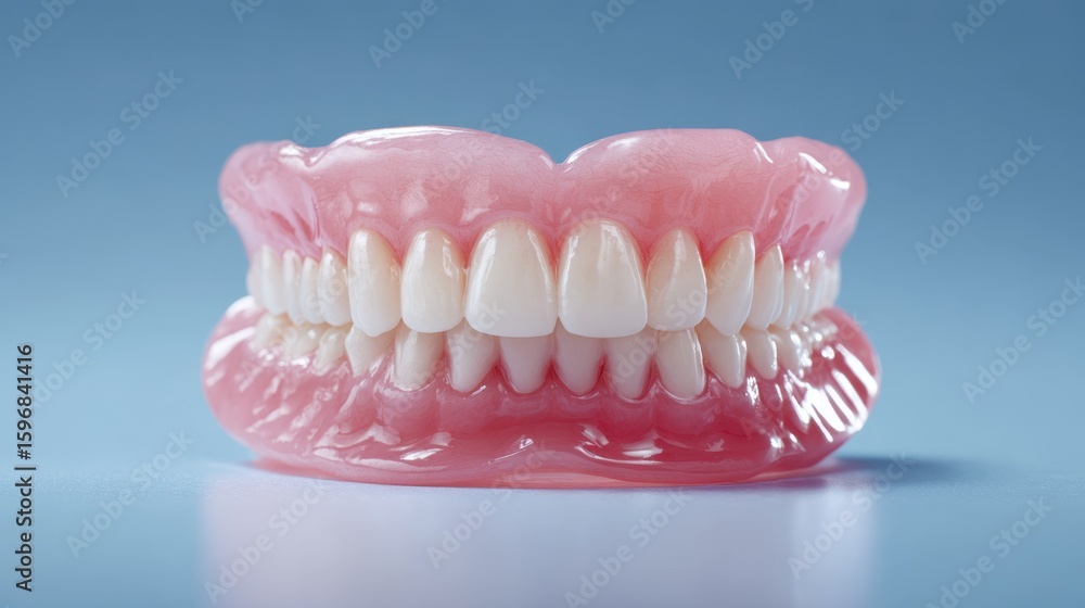 Obraz premium Premium dentures. Dental concept