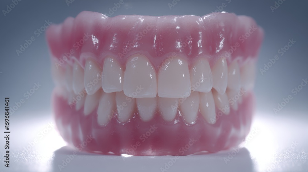 Obraz premium Premium dentures. Dental concept
